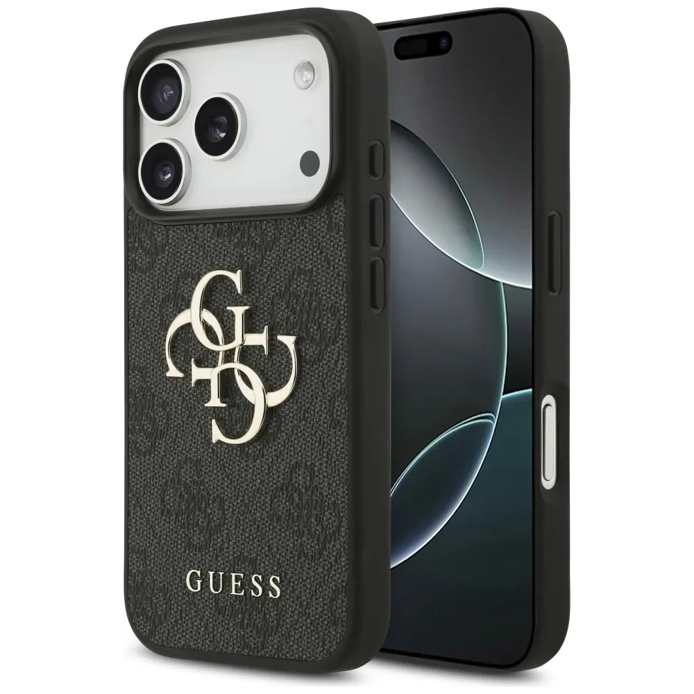 Etui Guess 4G Big Logo do Apple iPhone 17 Pro czarny