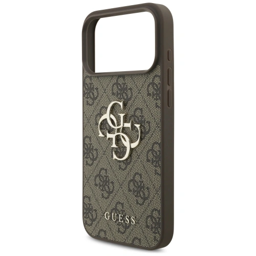Etui Guess 4G Big Logo do Apple iPhone 17 Pro Max brązowy