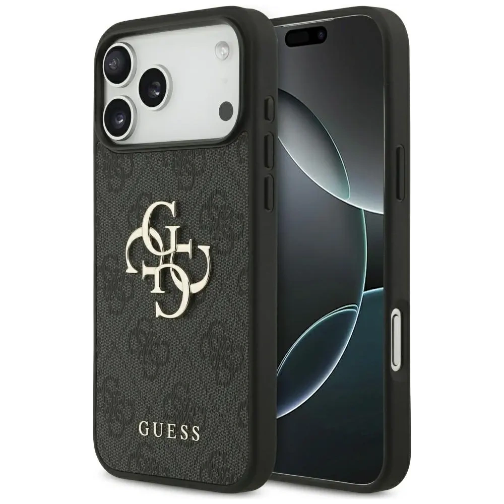 Etui Guess 4G Big Logo do Apple iPhone 17 Pro Max czarny