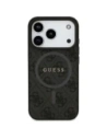 Etui Guess 4G Ring Classic Logo MagSafe do Apple iPhone 17 Pro czarny