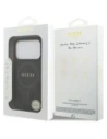 Etui Guess 4G Ring Classic Logo MagSafe do Apple iPhone 17 Pro czarny
