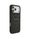 Etui Guess 4G Ring Classic Logo MagSafe do Apple iPhone 17 Pro Max czarny