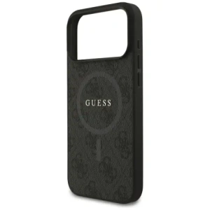 Etui Guess 4G Ring Classic Logo MagSafe do Apple iPhone 17 Pro Max czarny