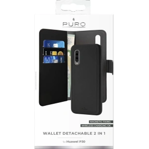 Kup Etui PURO Wallet Detachable 2w1 Huawei P30 (czarny) - PUR022BLK - {ean13} - Sklep Home Screen