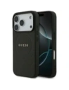 Etui Guess Grained Ring MagSafe do Apple iPhone 17 Pro czarny