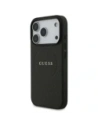 Etui Guess Grained Ring MagSafe do Apple iPhone 17 Pro czarny
