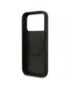 Etui Guess Grained Ring MagSafe do Apple iPhone 17 Pro czarny