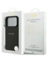 Etui Guess Grained Ring MagSafe do Apple iPhone 17 Pro czarny