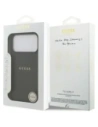 Etui Guess Grained Ring MagSafe do Apple iPhone 17 Pro Max czarny