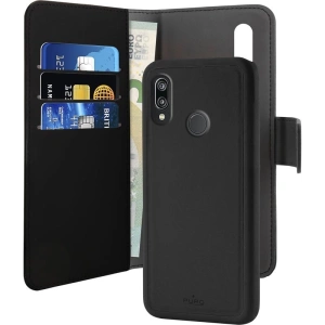 PURO Wallet Detachable 2in1 Huawei P30 Lite (black)