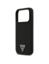 Etui Guess Silicone Triangle Logo MagSafe do Apple iPhone 17 Pro Max czarny