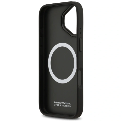 Etui BMW M Tricolor Metal Logo MagSafe do Apple iPhone 17 szary