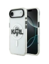 Etui Karl Lagerfeld IML Karl Sketch Logo MagSafe do Apple iPhone Air przezroczysty