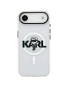 Etui Karl Lagerfeld IML Karl Sketch Logo MagSafe do Apple iPhone Air przezroczysty