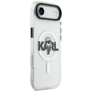 Etui Karl Lagerfeld IML Karl Sketch Logo MagSafe do Apple iPhone Air przezroczysty