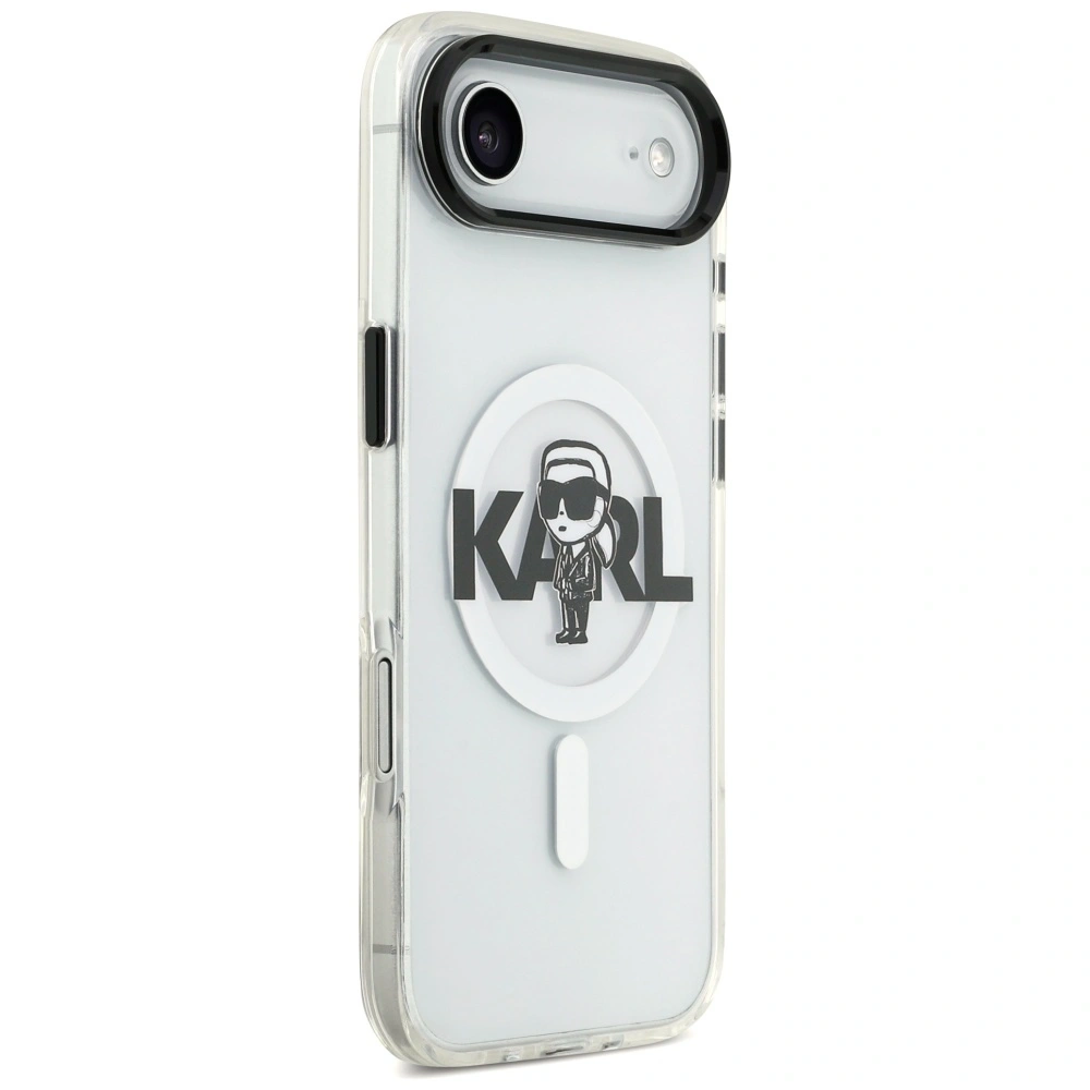 Etui Karl Lagerfeld IML Karl Sketch Logo MagSafe do Apple iPhone Air przezroczysty