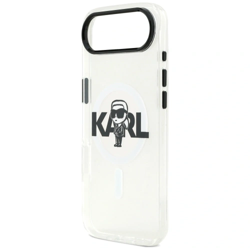 Etui Karl Lagerfeld IML Karl Sketch Logo MagSafe do Apple iPhone Air przezroczysty