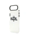 Etui Karl Lagerfeld IML Karl Sketch Logo MagSafe do Apple iPhone Air przezroczysty
