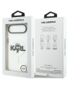 Etui Karl Lagerfeld IML Karl Sketch Logo MagSafe do Apple iPhone Air przezroczysty