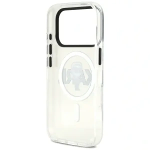Etui Karl Lagerfeld IML Karl Sketch Logo MagSafe do Apple iPhone 17 Pro przezroczysty