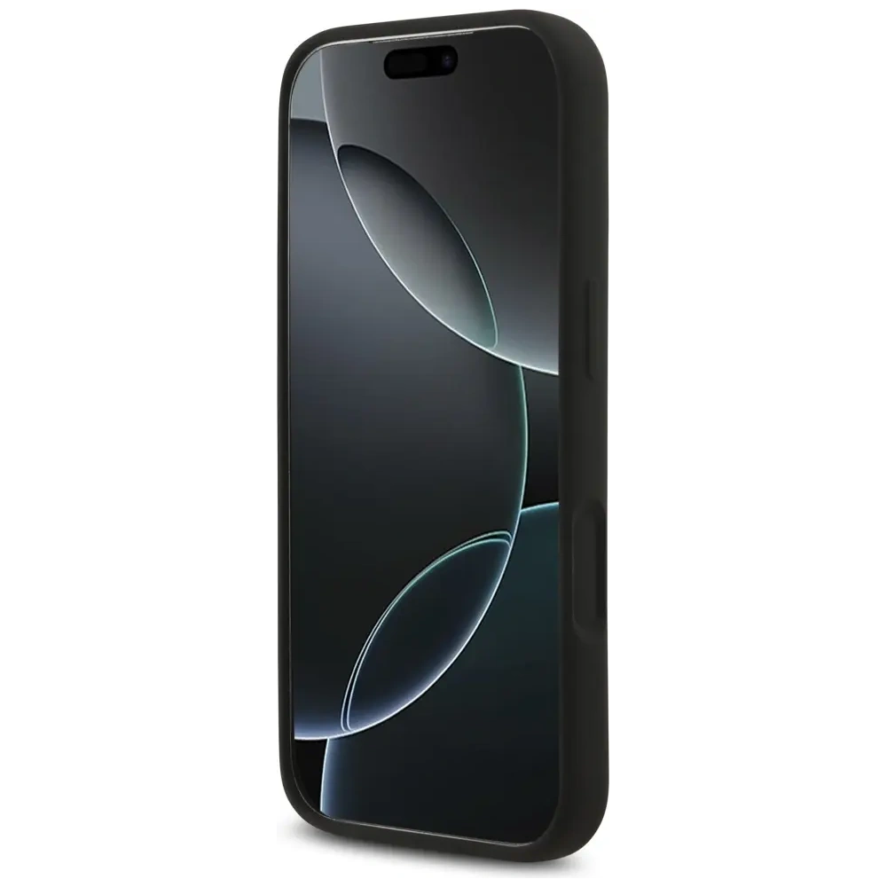 Etui Karl Lagerfeld Silicone Karl&Choupette Ring MagSafe do Apple iPhone 17 Pro Max czarny