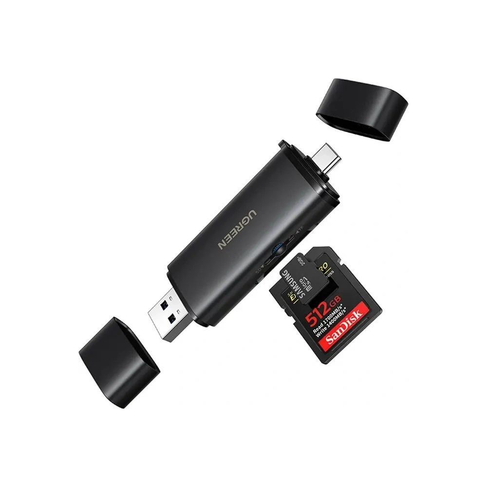 Czytnik kart UGREEN CM803 USB-C / USB-A SD/TF 312MB/s