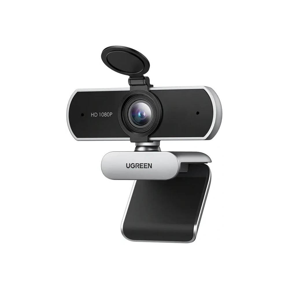 Kamera internetowa UGREEN CM647 USB-A Full HD 1080p 30FPS (szara)