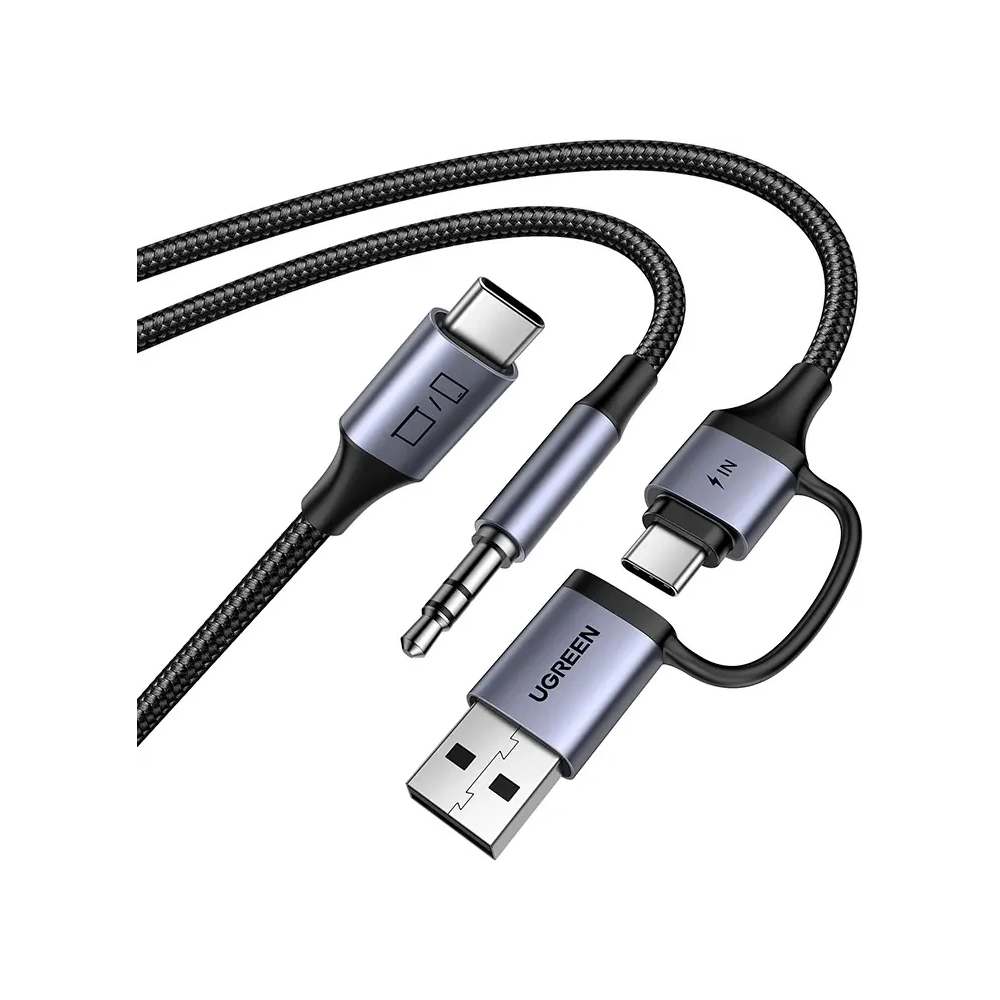 Karta dźwiękowa UGREEN CM772 USB-C / 3.5mm + USB-C/A