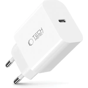 [CR] Ładowarka sieciowa Tech-Protect NC20W 1-port USB-C Network Charger PD20W White