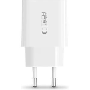 [CR] Ładowarka sieciowa Tech-Protect NC20W 1-port USB-C Network Charger PD20W White
