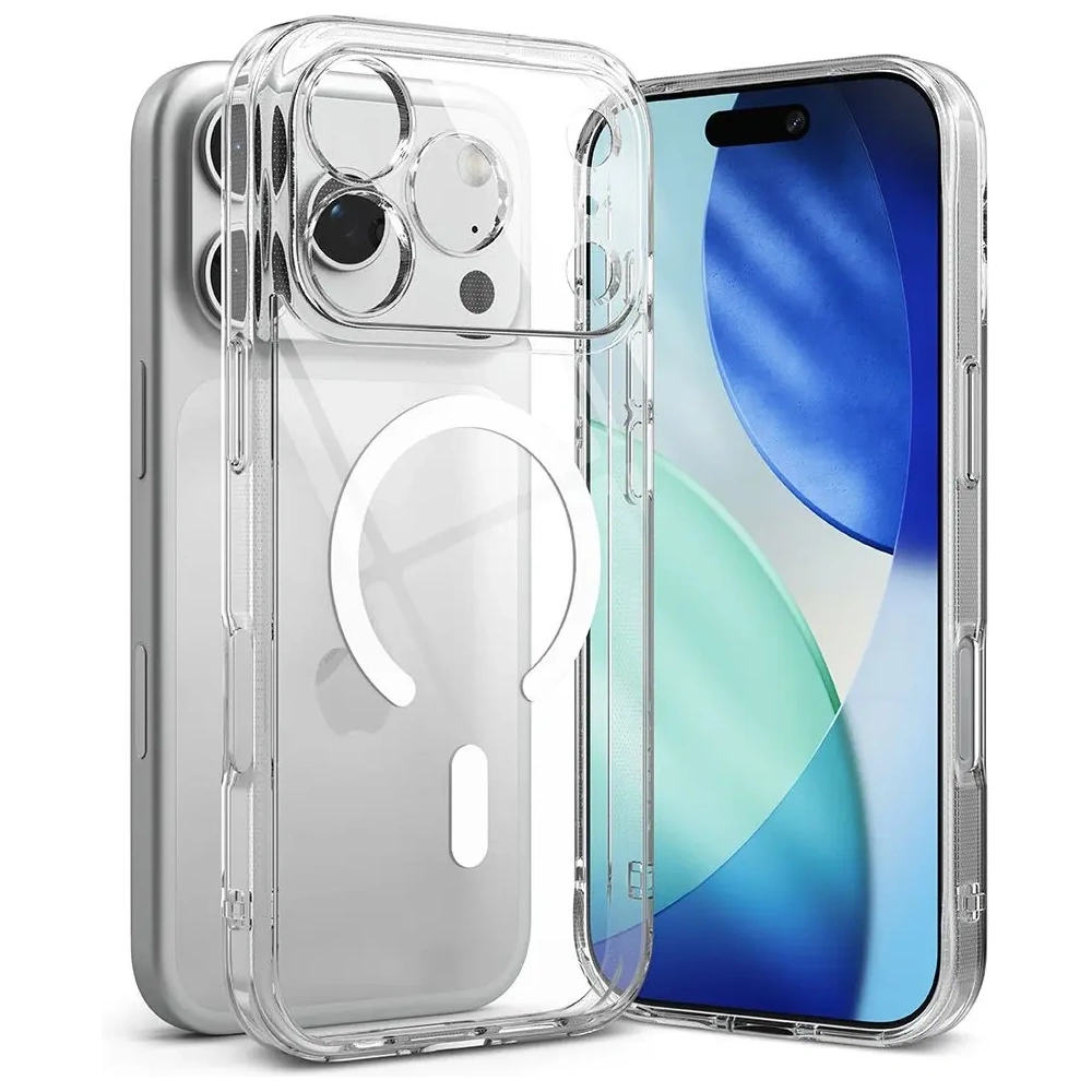 Etui Ringke Fusion Magnetic MagSafe do Apple iPhone 17 Pro Max Clear