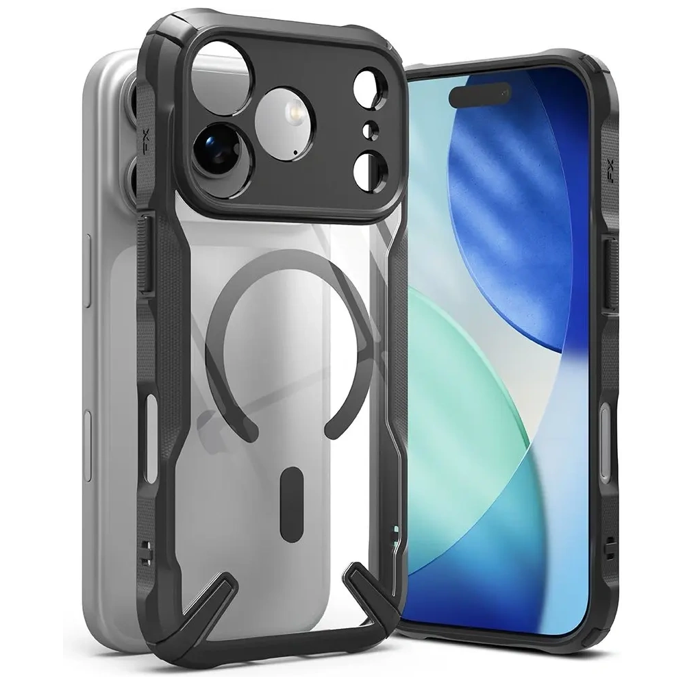 Etui Ringke Fusion-X Magnetic MagSafe do Apple iPhone 17 Pro Max Black