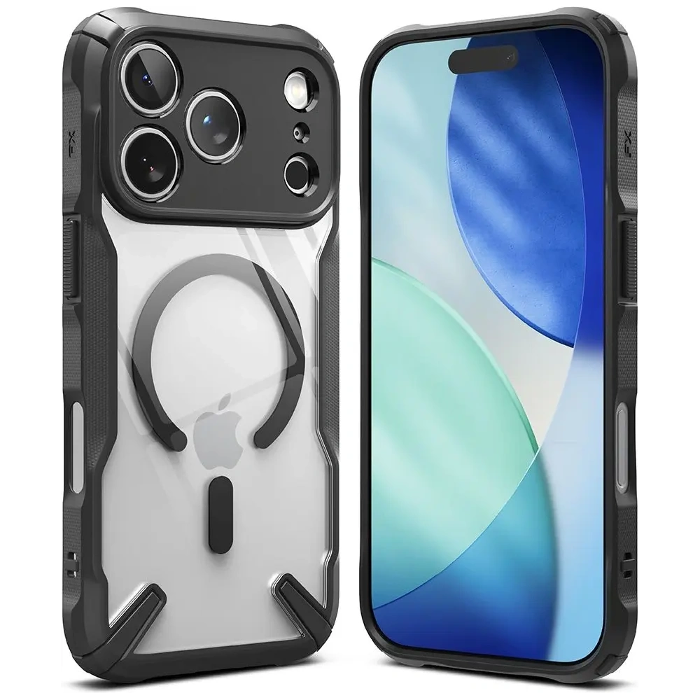 Etui Ringke Fusion-X Magnetic MagSafe do Apple iPhone 17 Pro Max Black