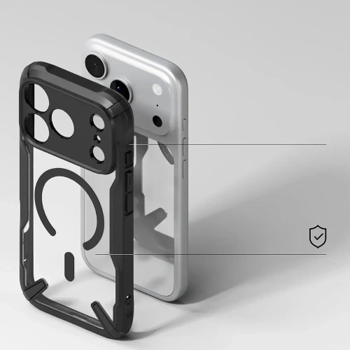 Etui Ringke Fusion-X Magnetic MagSafe do Apple iPhone 17 Pro Max Black