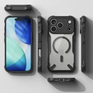Etui Ringke Fusion-X Magnetic MagSafe do Apple iPhone 17 Pro Max Black
