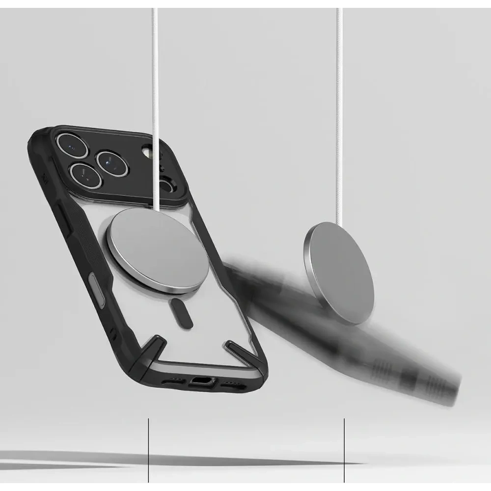 Etui Ringke Fusion-X Magnetic MagSafe do Apple iPhone 17 Pro Max Black