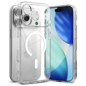 Etui Ringke Fusion Magnetic MagSafe do Apple iPhone 17 Pro Clear