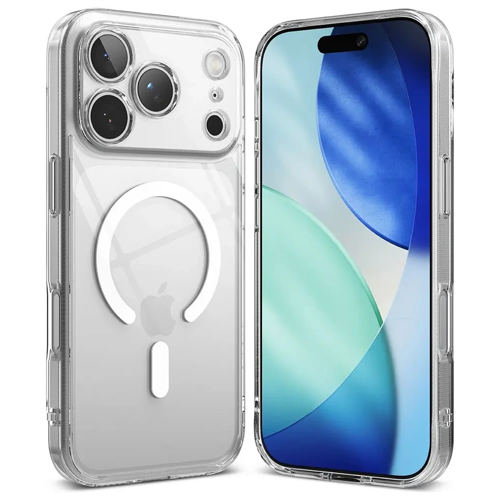 Etui Ringke Fusion Magnetic MagSafe do Apple iPhone 17 Pro Clear