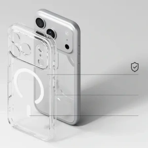Etui Ringke Fusion Magnetic MagSafe do Apple iPhone 17 Pro Clear