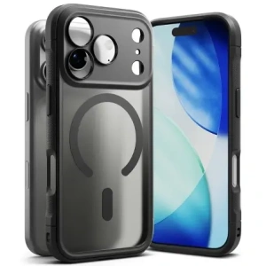 Etui Ringke Fusion Bold Magnetic MagSafe do Apple iPhone 17 Pro Matte Black