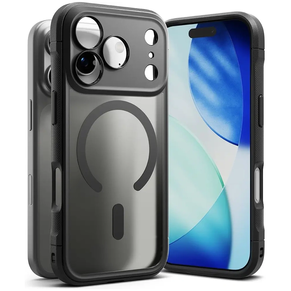 Etui Ringke Fusion Bold Magnetic MagSafe do Apple iPhone 17 Pro Matte Black
