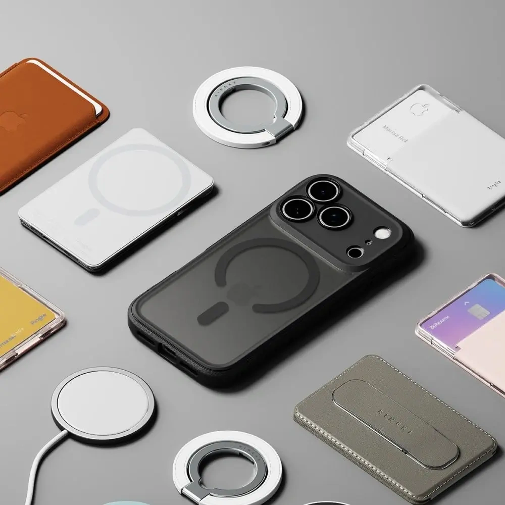 Etui Ringke Fusion Bold Magnetic MagSafe do Apple iPhone 17 Pro Matte Black