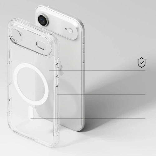 Etui Ringke Fusion Magnetic MagSafe do Apple iPhone 17 Air Clear