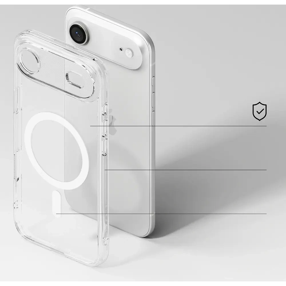 Etui Ringke Fusion Magnetic MagSafe do Apple iPhone Air Clear