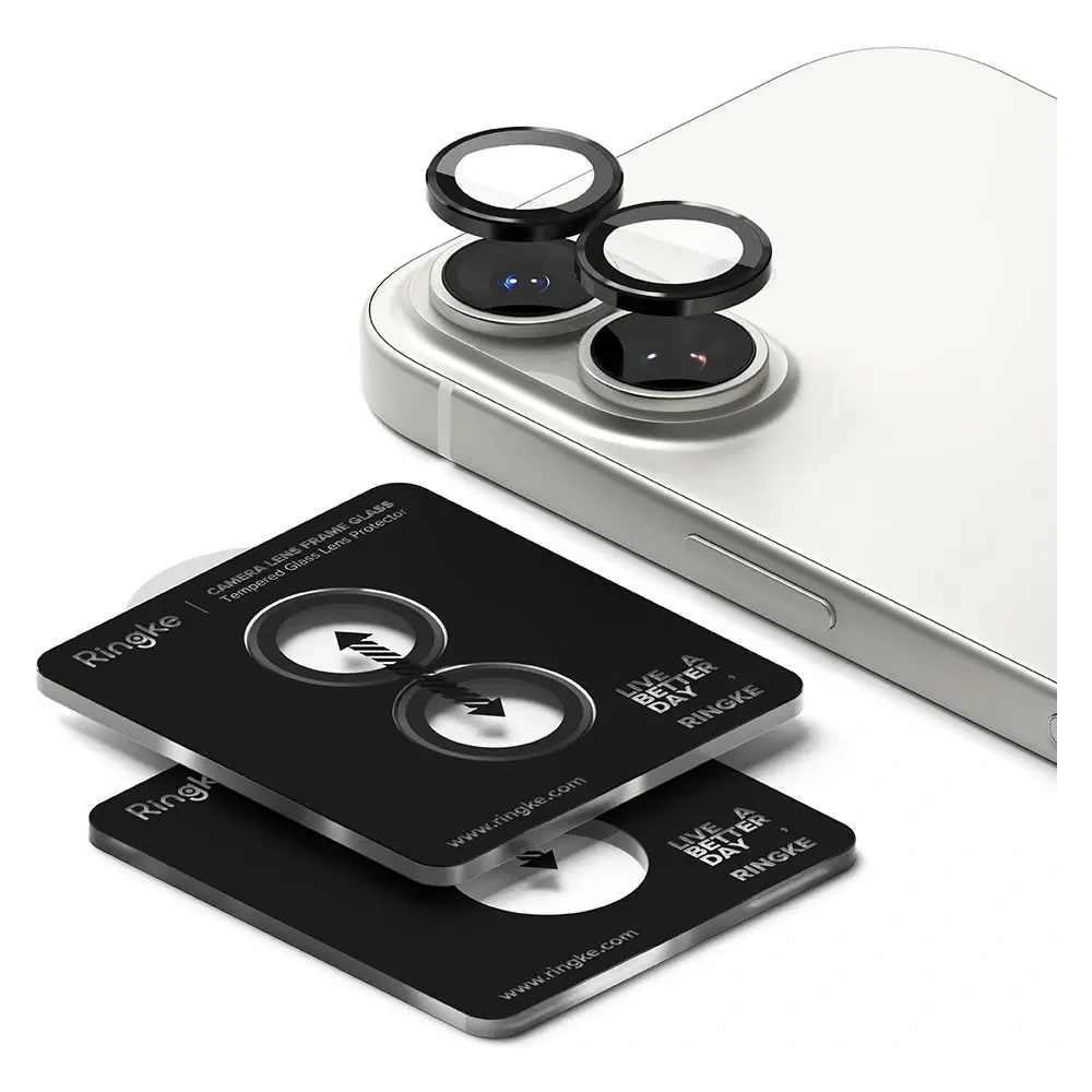 Nakładka Ringke Camera Frame Protector do Apple iPhone 17 Black [2 PACK]