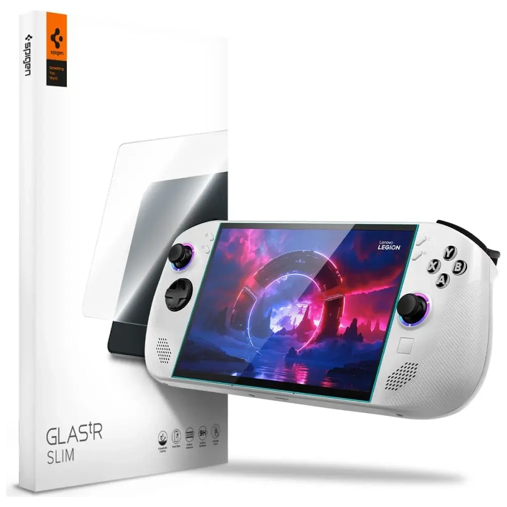 Szkło hartowane Spigen Glas.TR Slim do Lenovo Legion GO S Black [2 PACK]