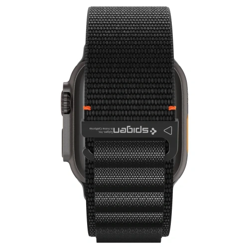 Pasek Spigen WBF1 Band do Apple Watch 6/7/8/9/10/SE/Ultra 1/2 44/45/46/49mm Black