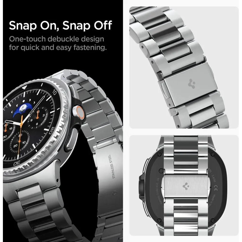 Bransoleta Spigen Modern Fit Band do Samsung Galaxy Watch 8 / Classic 40/44/46mm Silver