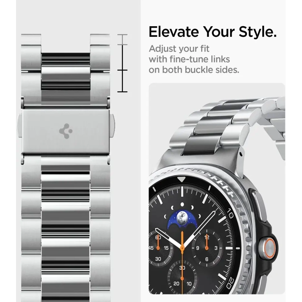 Bransoleta Spigen Modern Fit Band do Samsung Galaxy Watch 8 / Classic 40/44/46mm Silver