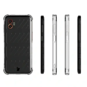 Elastyczne etui Bizon Case Salpa do Samsung Galaxy XCover 7 Pro przezroczyste